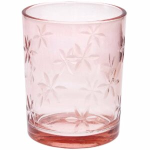 Ohhh! Lovely! Glaswindlicht transparent-rosa 12