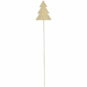 Rico Design Picker Tannenbaum 27x5cm gold