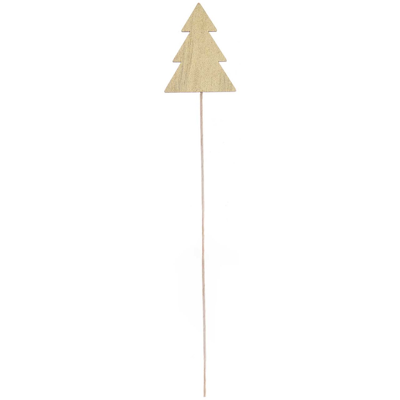 Rico Design Picker Tannenbaum 27x5cm gold