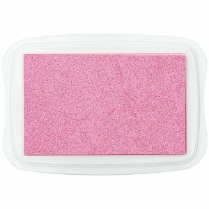 Rico Design Textilstempelkissen 9x6cm rosa