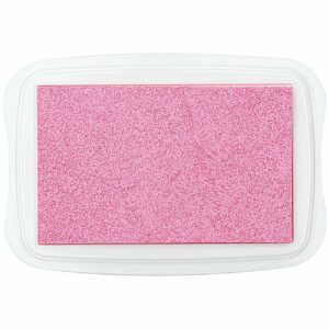 Rico Design Textilstempelkissen 9x6cm rosa