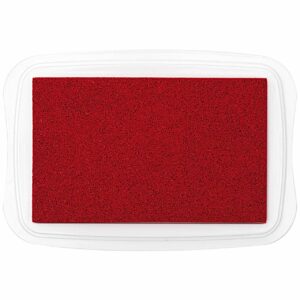 Rico Design Textilstempelkissen 9x6cm rot