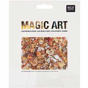 Rico Design Magic Art Blattmetall-Flocken mix