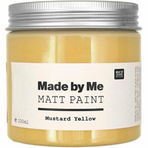 Rico Design Matt Paint 200ml mustard yellow