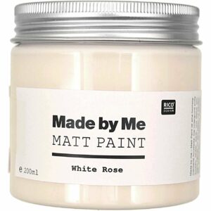 Rico Design Matt Paint 200ml white rose