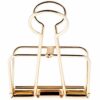 Paper Poetry Wire Clips gold 51mm