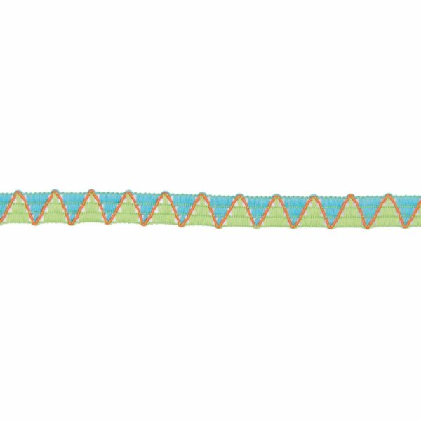 Made by Me Ribbon Zacken mint-grün 2m