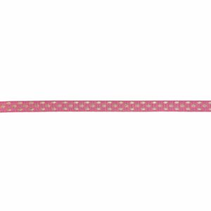Made by Me Ribbon Punkte klein pink-gold 10mm 2m