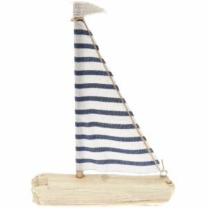 Rico Design Segelboot aus Holz 20x5x30cm