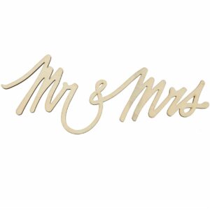 Rico Design Holzschriftzug magnetisch Mr & Mrs 28x11cm