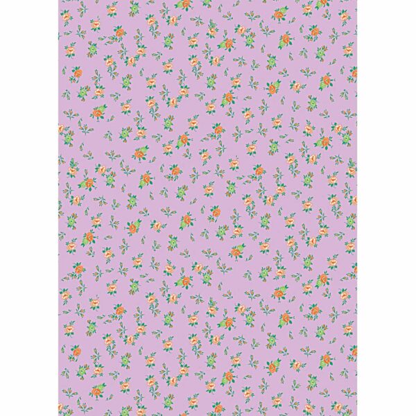 Rico Design Paper Patch Papier Rosen violett 30x42cm