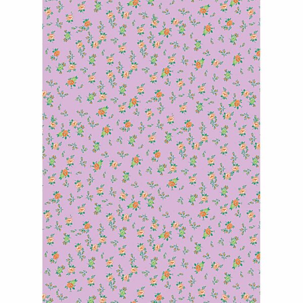 Rico Design Paper Patch Papier Rosen violett 30x42cm