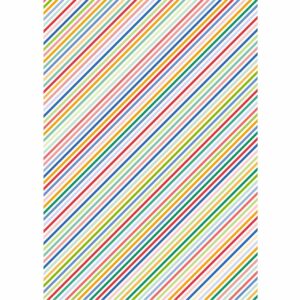 Rico Design Paper Patch Papier Streifen mehrfarbig 30x42cm