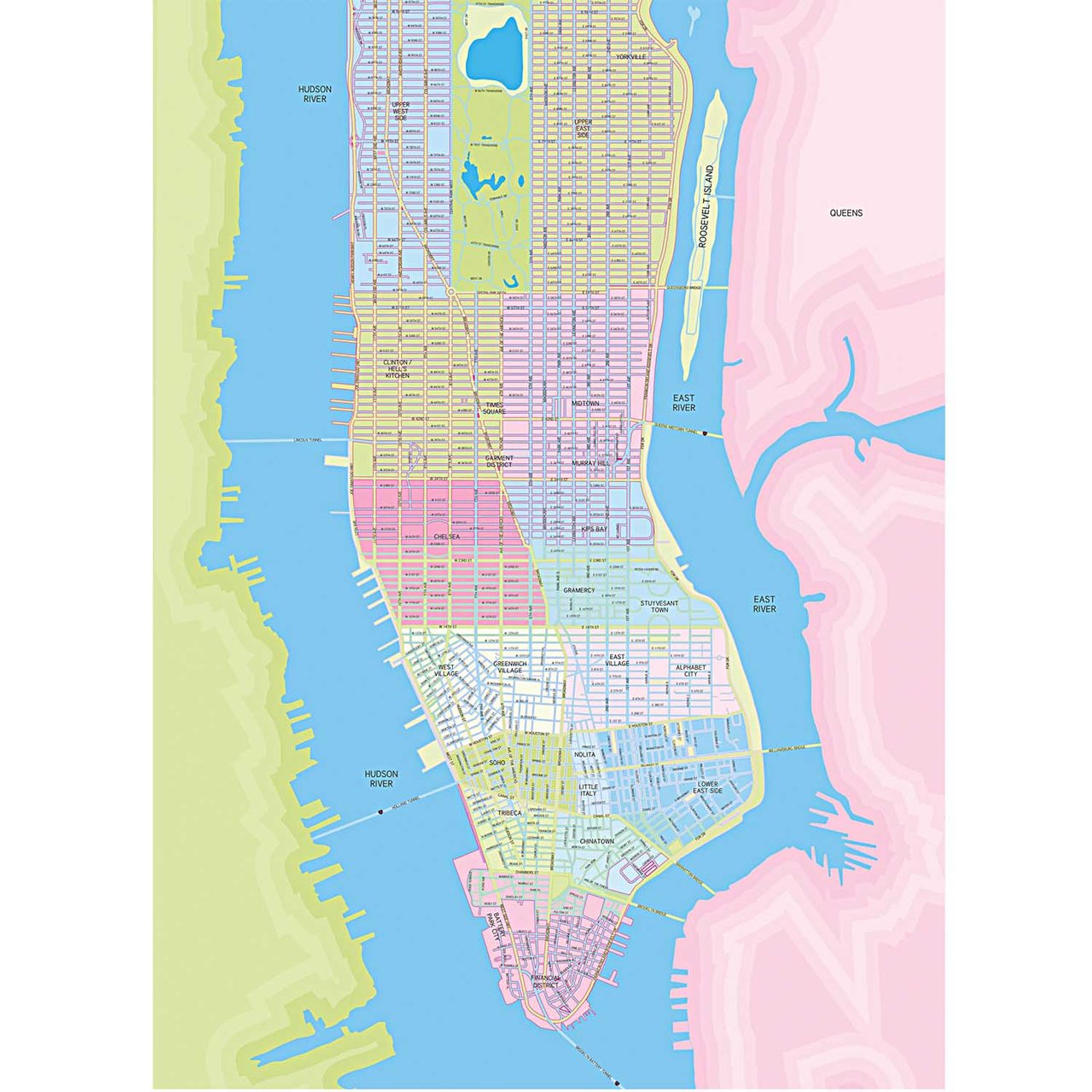 Rico Design Paper Patch Papier Manhattan 30x42cm