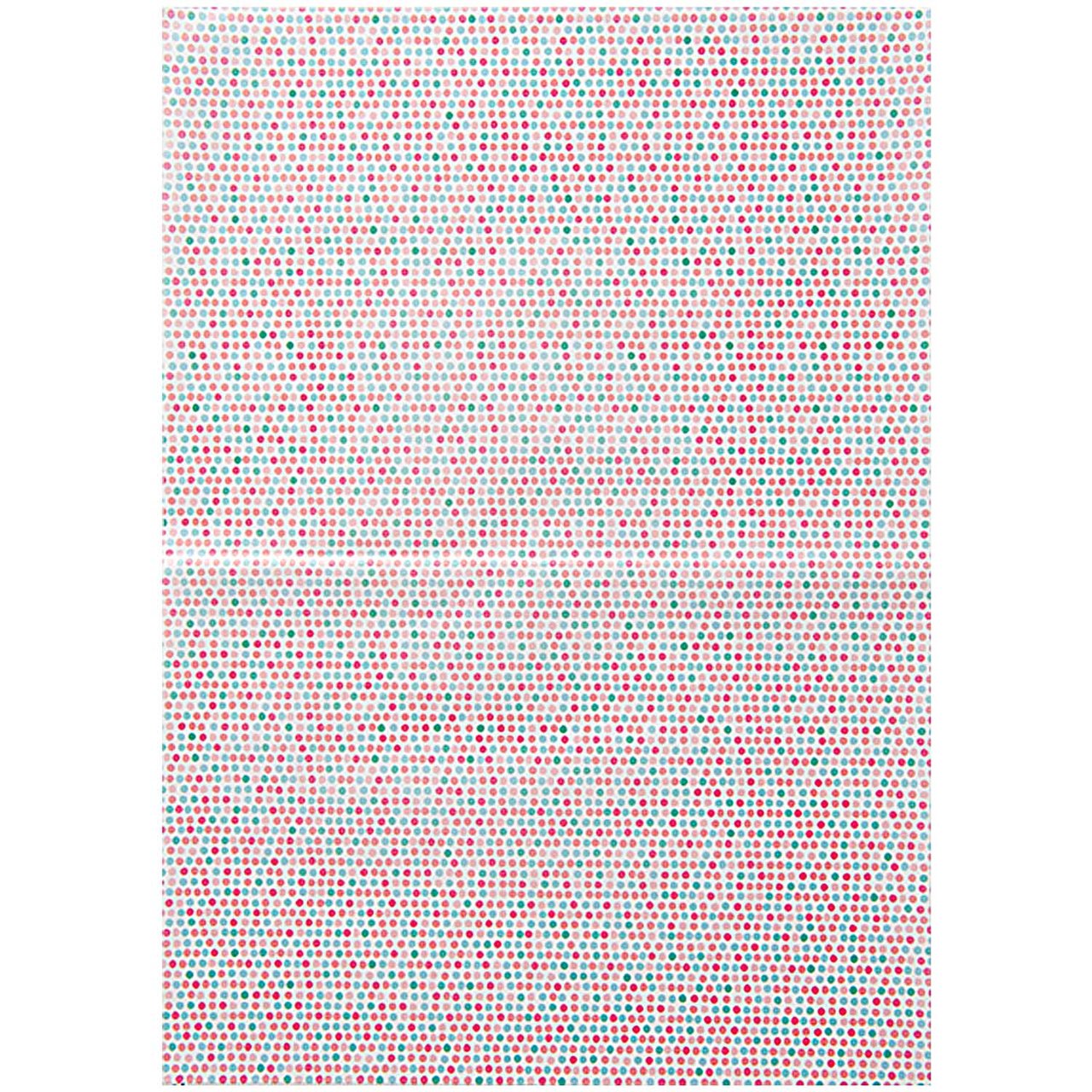 Rico Design Paper Patch Papier Dots mehrfarbig 30x42cm