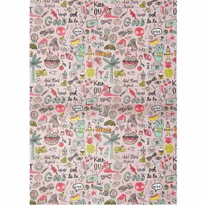 Rico Design Paper Patch Papier cool Girls neon 30x42cm