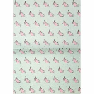 Rico Design Paper Patch Papier Einhorn 30x42cm Hot Foil