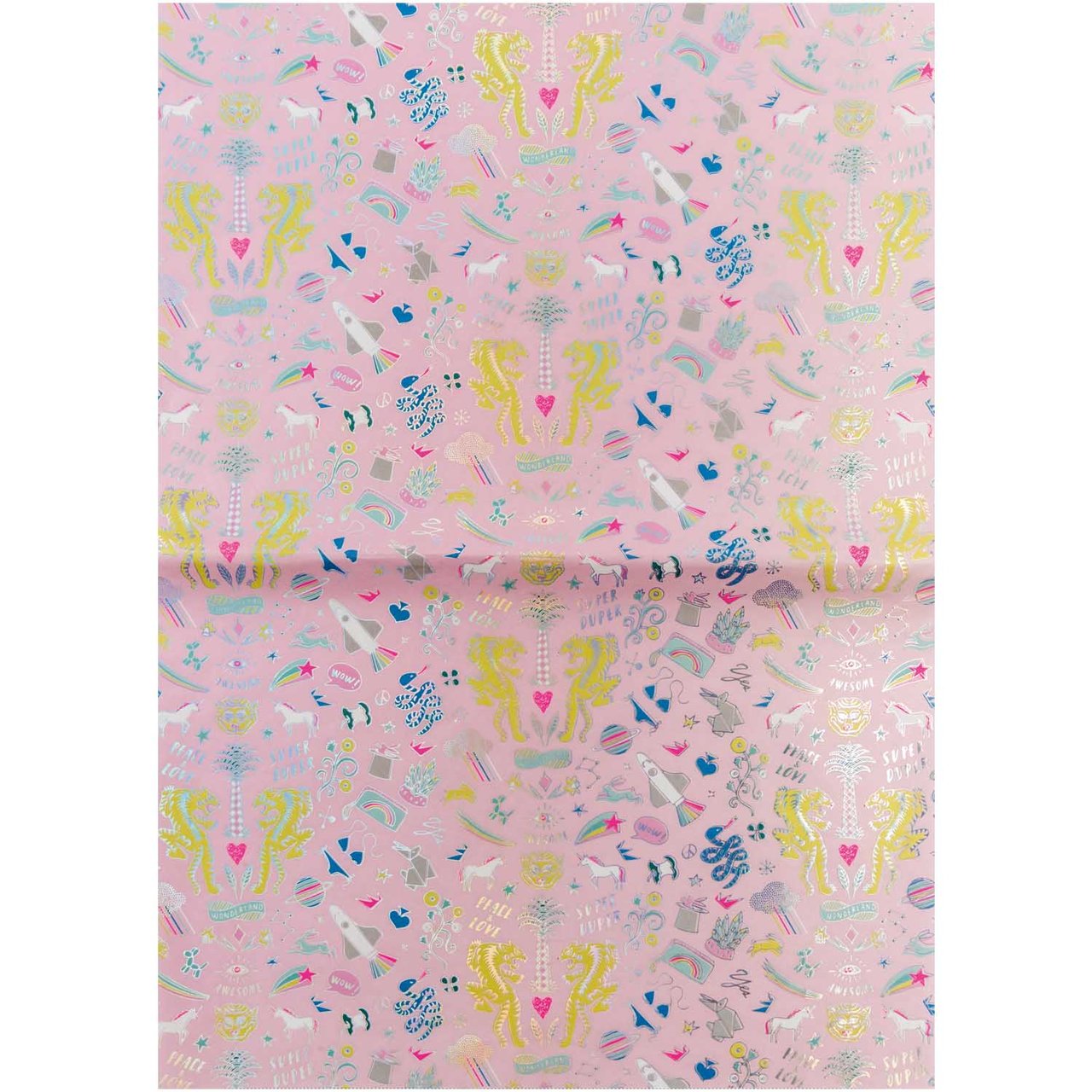 Rico Design Paper Patch Papier Wonderland pink 30x42cm