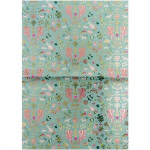 Rico Design Paper Patch Papier Wonderland neon-mint 30x42cm