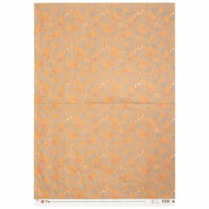 Rico Design Paper Patch Papier Zweige orange 30x42cm