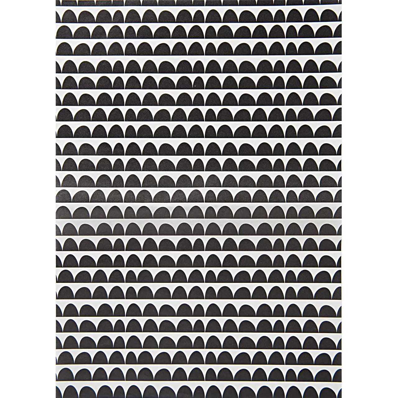 Rico Design SB Paper Patch Papier schwarz-weiß 30x42cm 3 Bogen