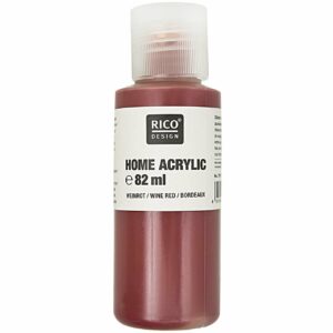 Rico Design Home Acrylic 82ml weinrot