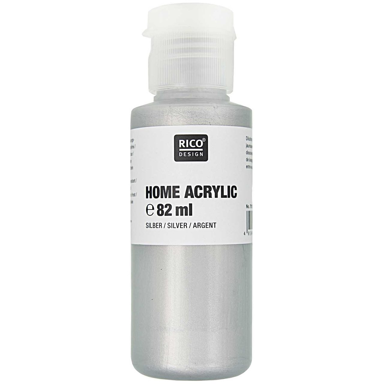 Rico Design Home Acrylic 82ml silber