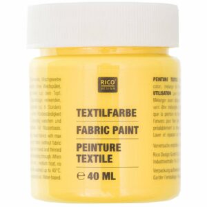 Rico Design Textilfarbe 40ml gelb