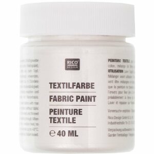 Rico Design Textilfarbe 40ml perlmutt