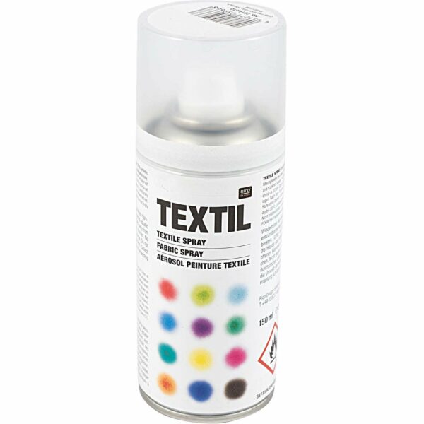 Rico Design Textil Spray Glitter irisierend 150ml