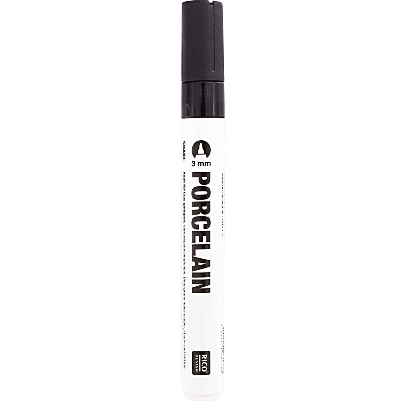 Rico Design Porzellanmarker schwarz 3mm