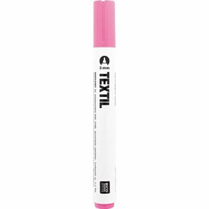 Rico Design Textilmarker 3mm helle Stoffe rosa