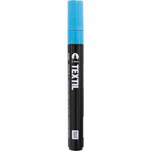 Rico Design Textilmarker 3mm dunkle Stoffe hellblau