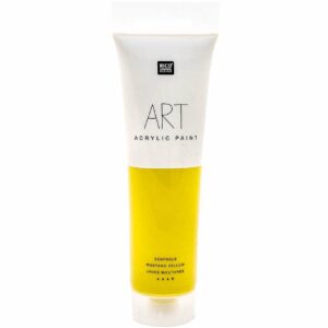 Rico Design ART Künstler Acrylfarbe 100ml senfgelb