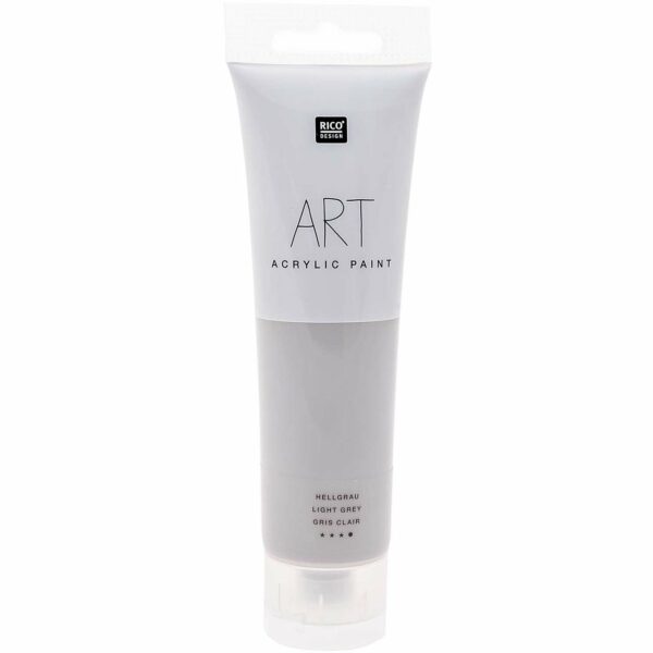 Rico Design ART Künstler Acrylfarbe 100ml hellgrau
