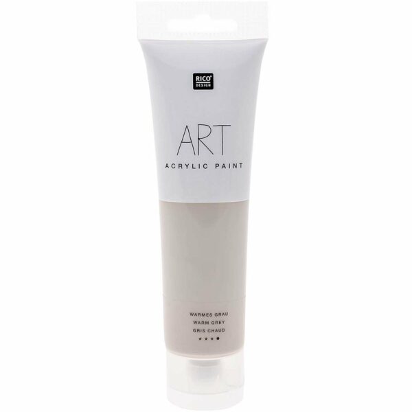 Rico Design ART Künstler Acrylfarbe 100ml warmes grau