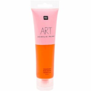 Rico Design ART Künstler Acrylfarbe 100ml neonorange