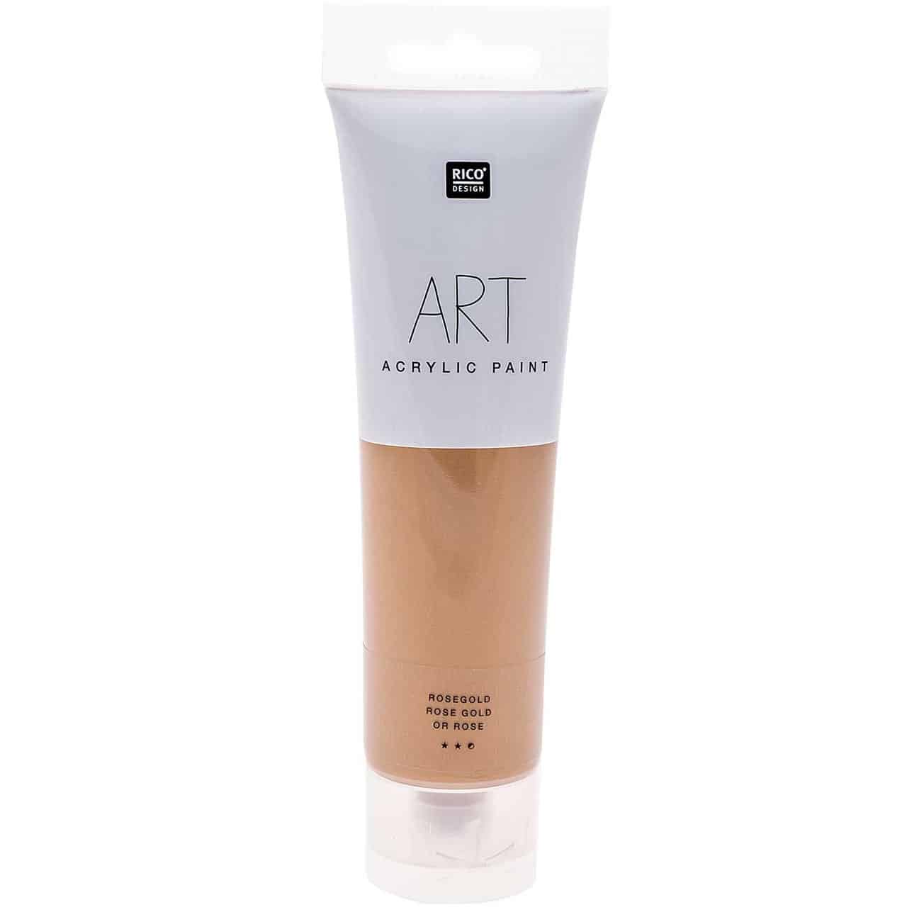 Rico Design ART Künstler Acrylfarbe 100ml roségold