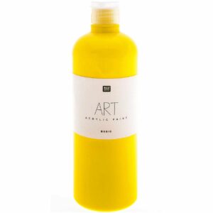 Rico Design ART Künstler Acrylfarbe 750ml gelb