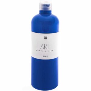 Rico Design ART Künstler Acrylfarbe 750ml blau