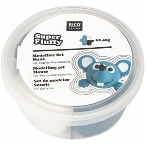 Rico Design Super Fluffy Set Maus 40g