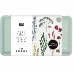 Rico Design ART Essential Aquarellfarben Icy Colours 12 Farben