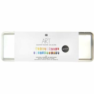 Rico Design ART Master Metallic Aquarellfarben 24 Farben