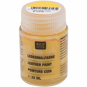 Rico Design Ledermalfarbe 20ml gelb