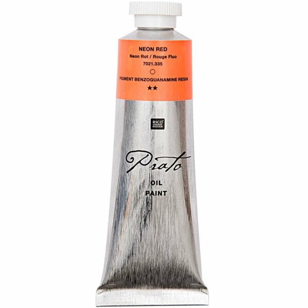 Rico Design Prato Ölfarbe 60ml neonrot