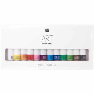 Rico Design ART Gouache Set Basic 12x 12ml