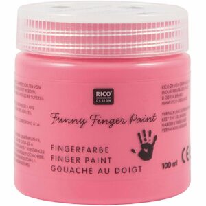 Rico Design Fingerfarbe 100ml pink