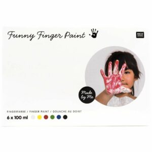 Rico Design Fingerfarbe Set 6x100ml