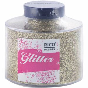 Rico Design Glitter 100g gold