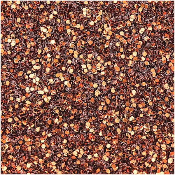 Rico Design Glitter 6g kupfer